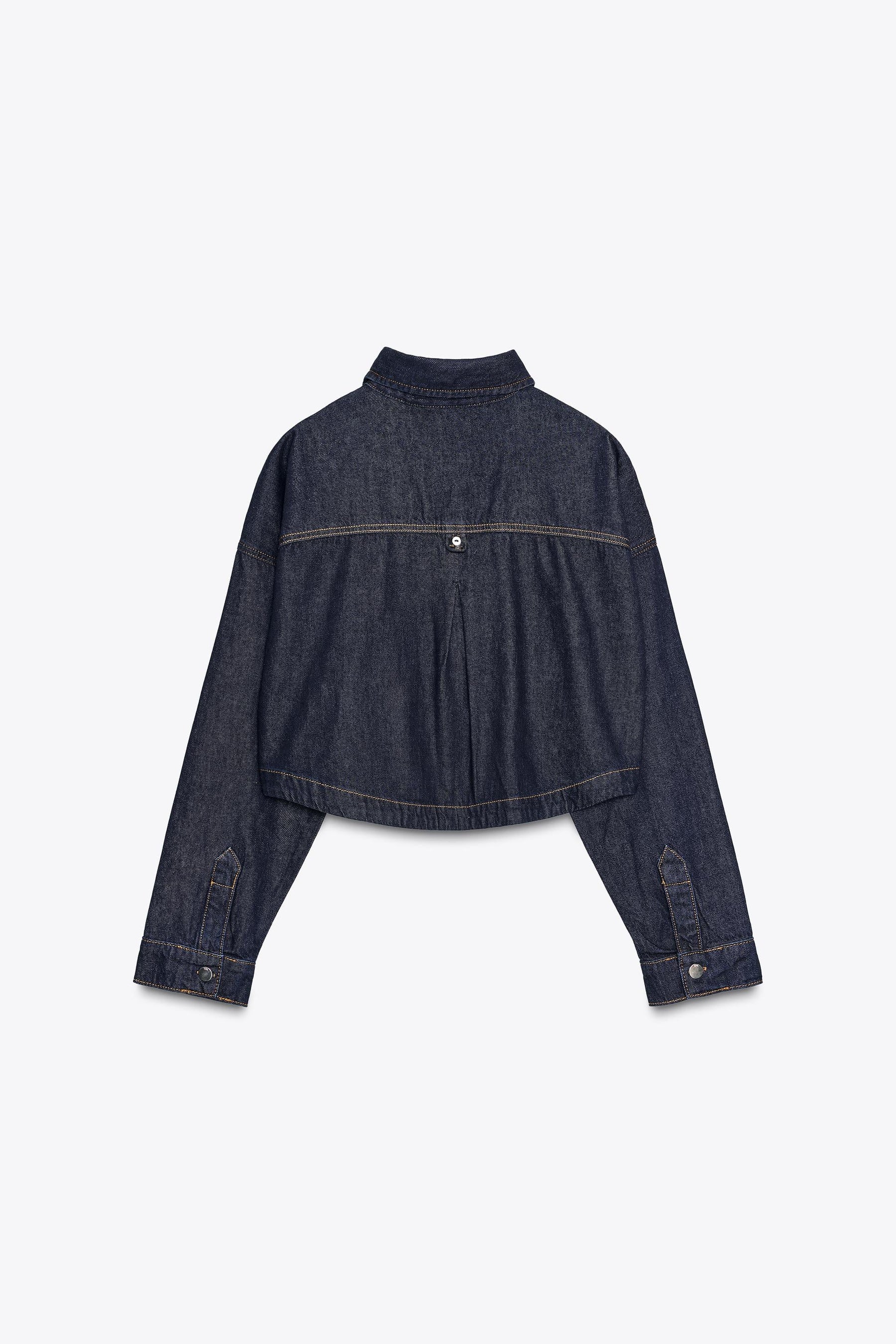 Denim Short Shirt