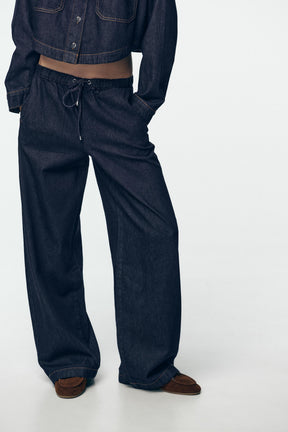 Wide-Leg Joggers
