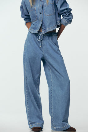 Wide-Leg Joggers
