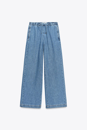 Wide-Leg Joggers
