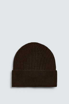 WOOL BLEND KNIT BEANIE - Image 1