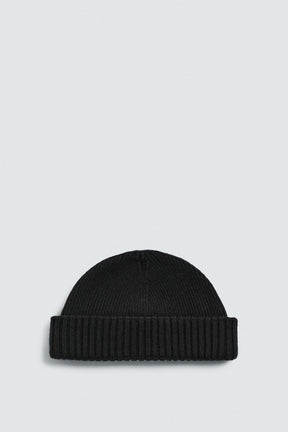 SHORT WOOL BLEND BEANIE - Image 1