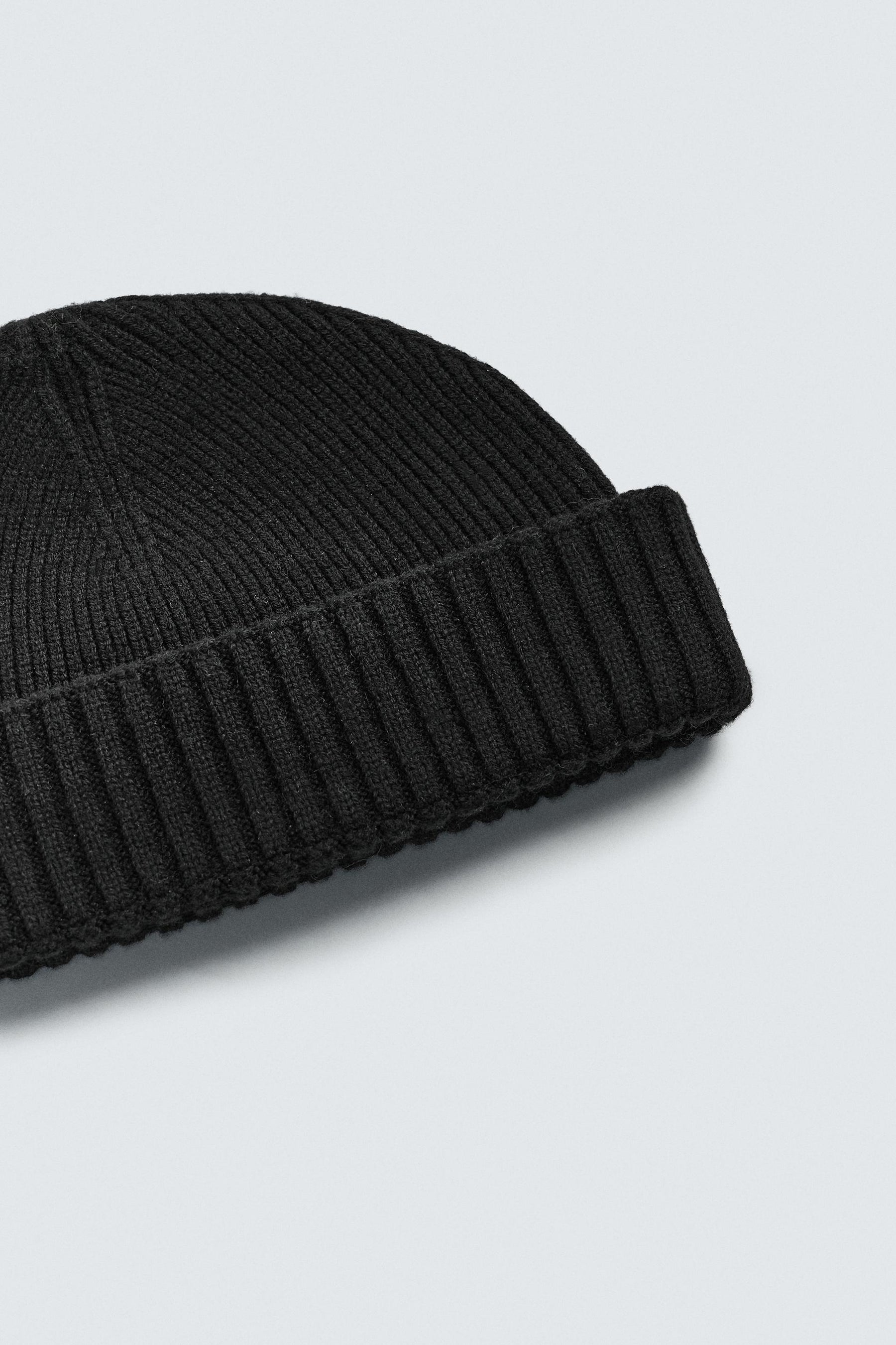 SHORT WOOL BLEND BEANIE - Image 2