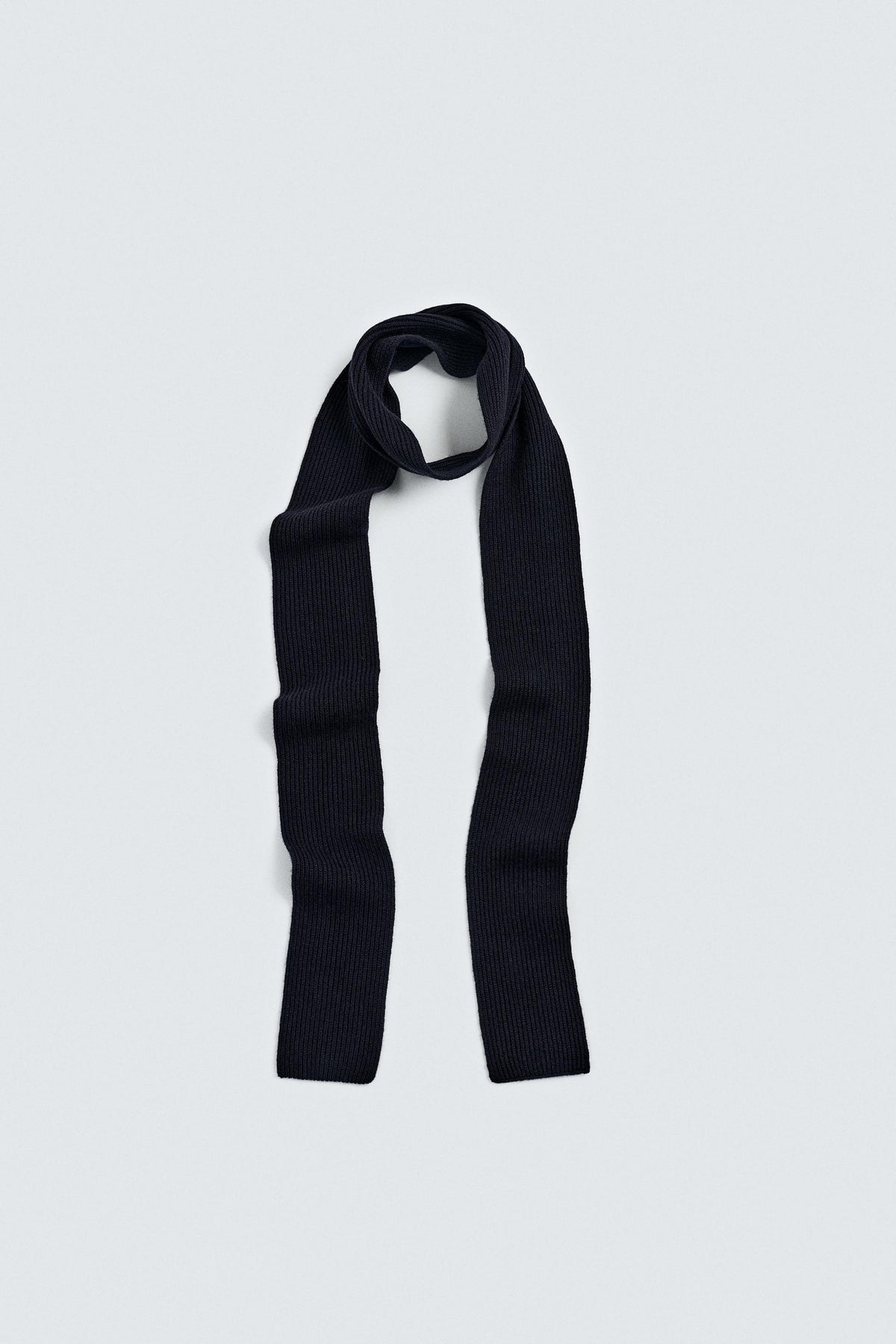 NARROW WOOL BLEND SCARF - Image 2