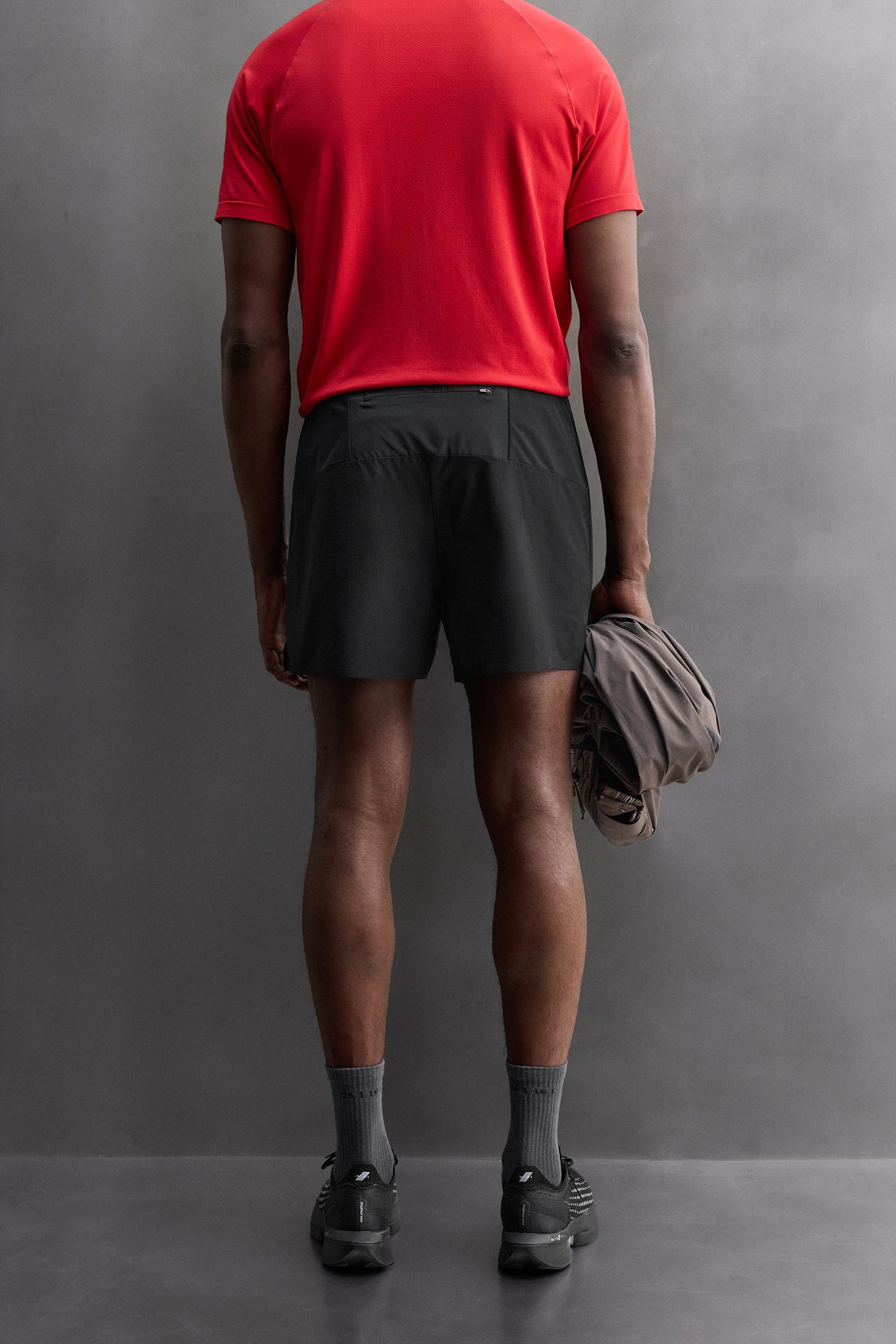 COLOUR BLOCK RUNNING SHORTS - Image 3