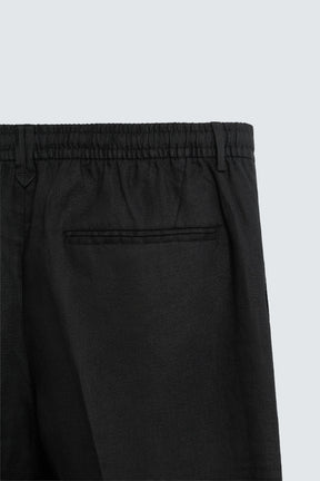 REGULAR FIT LINEN TROUSERS - Image 9