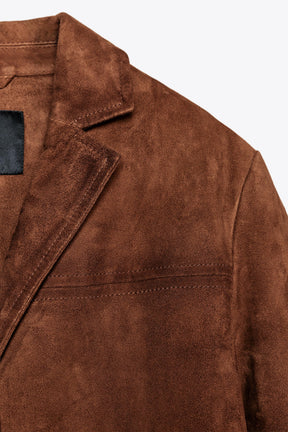 Oversized Wildlederjacke (limitierte Auflage)