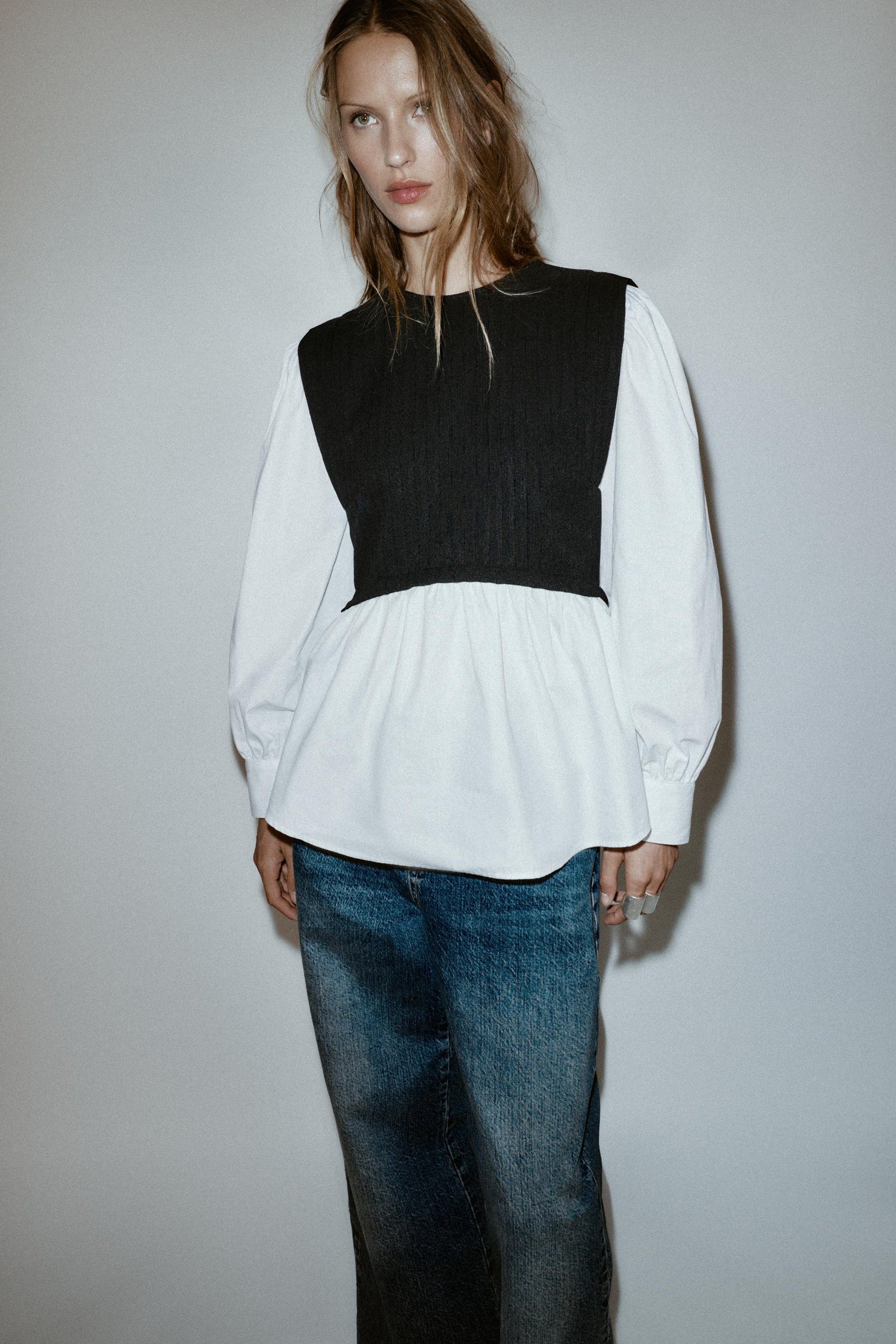 POPLIN BLOUSE