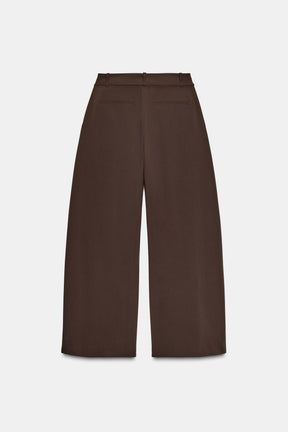 WIDE-LEG TROUSERS WITH BELT
