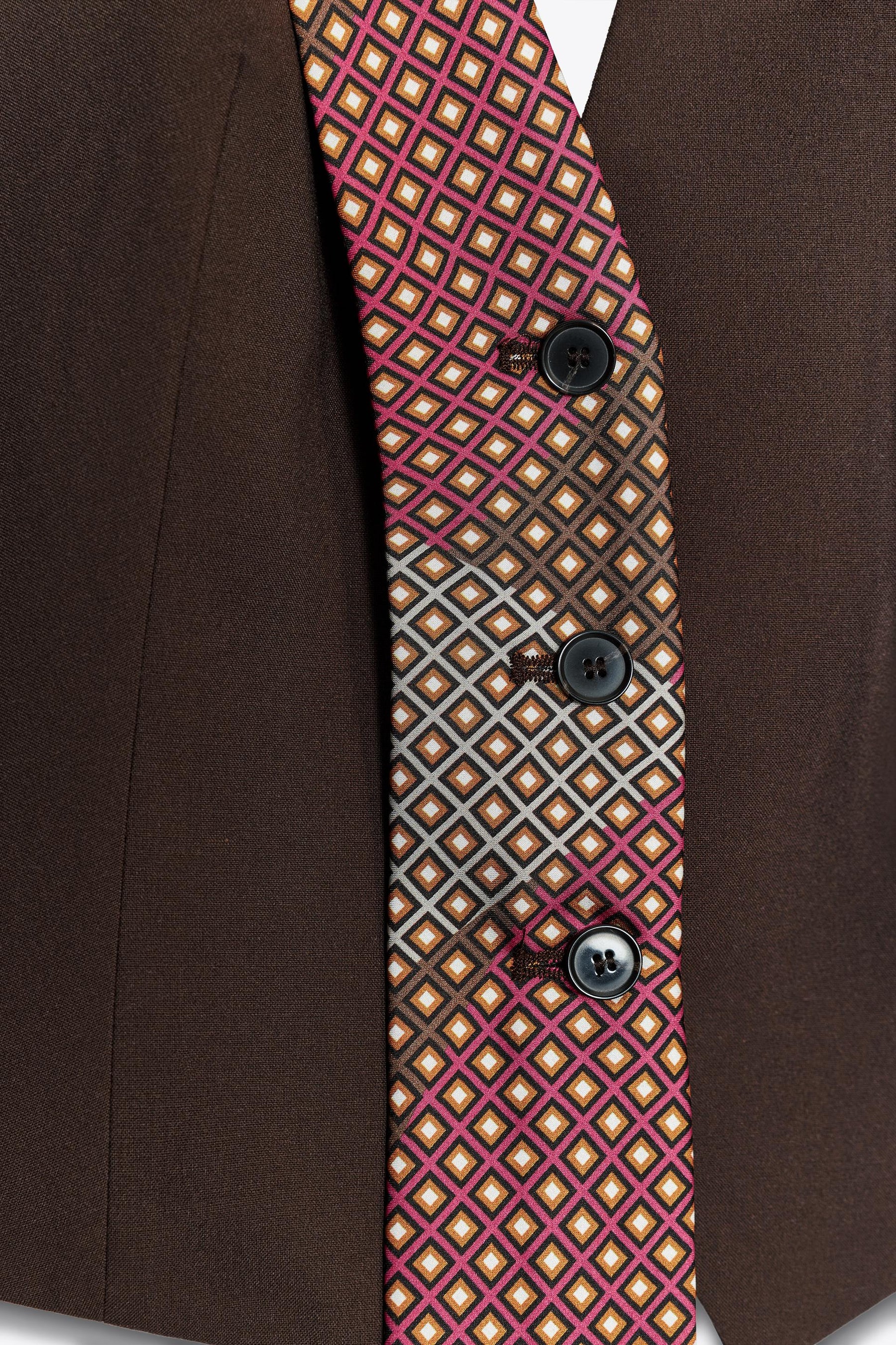 Tie Waistcoat Top
