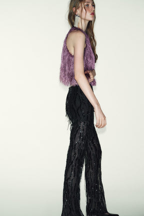 Fringed Balloon Top