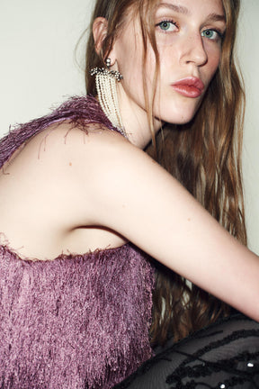 Fringed Balloon Top