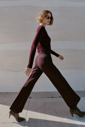Straight-Leg Trousers