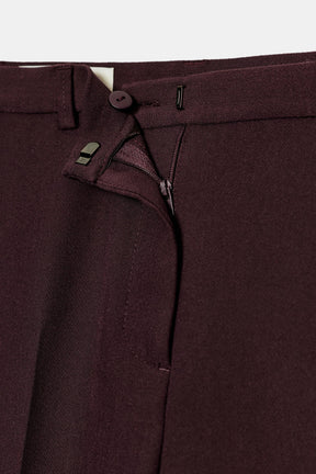 Straight-Leg Trousers