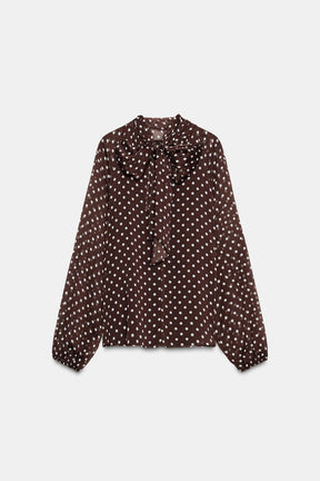 Polka Dot Blouse