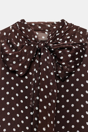 Polka Dot Blouse