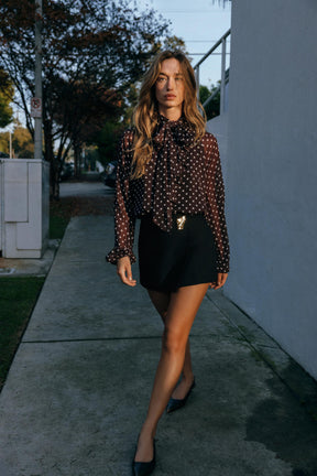 Polka Dot Blouse