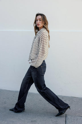 Polka Dot Blouse