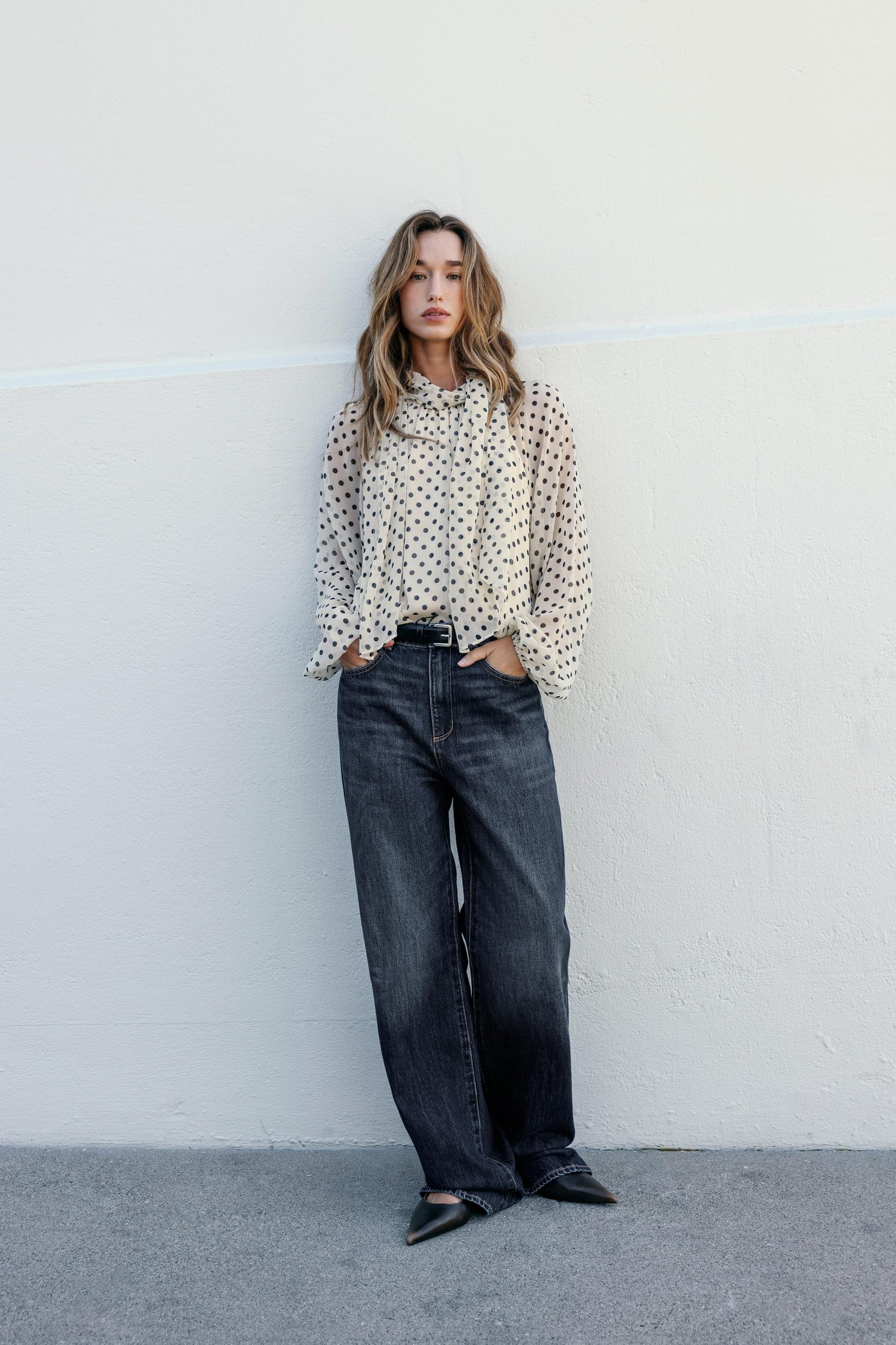 Polka Dot Blouse