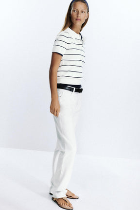 Knit Polo Shirt