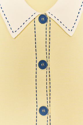Knit Polo Cardigan