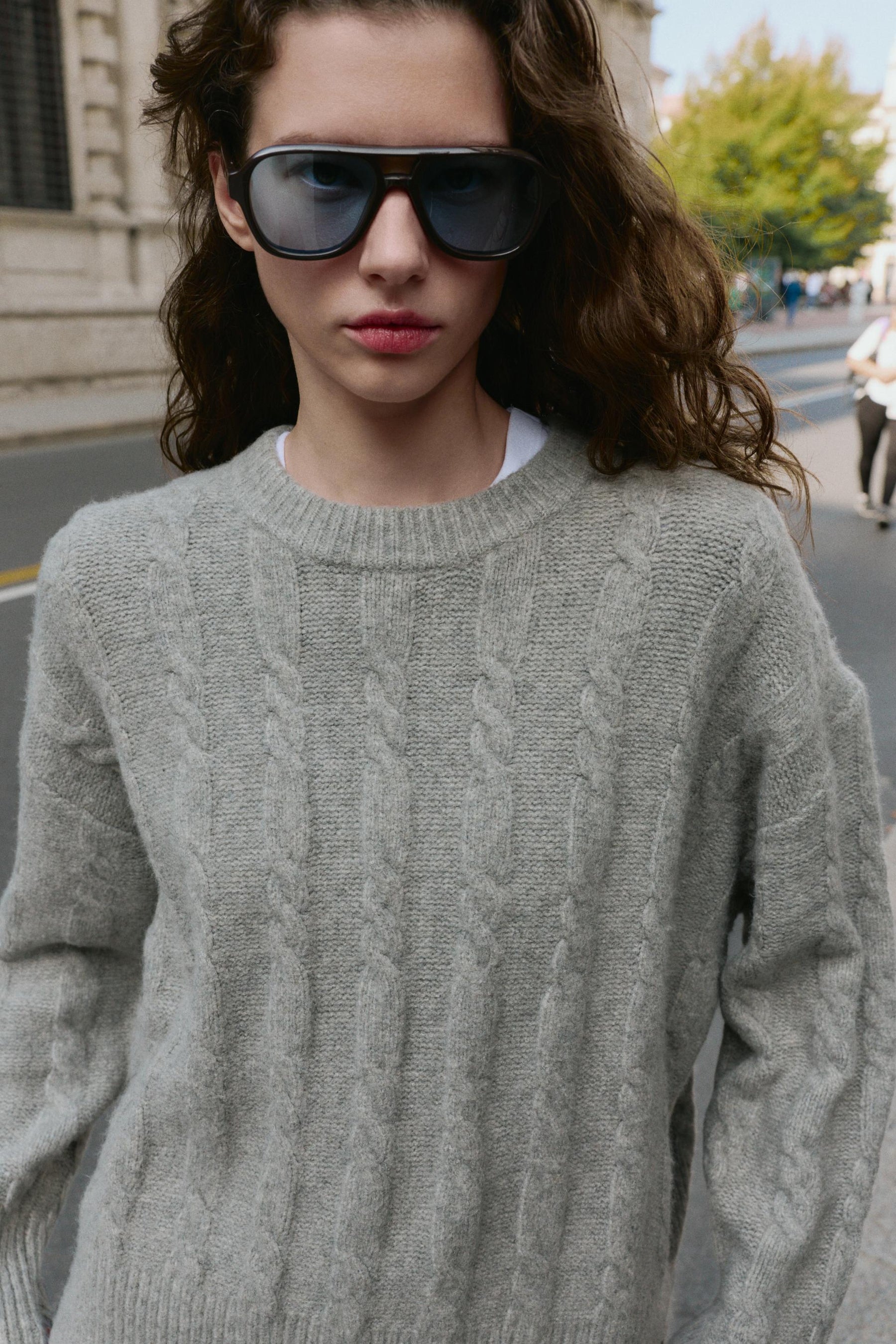 Cable Knit Jumper