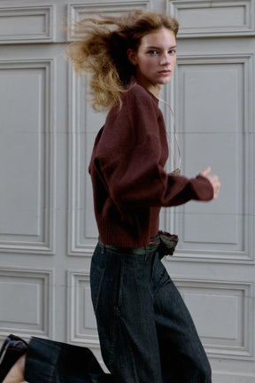 Weicher Strickpullover 