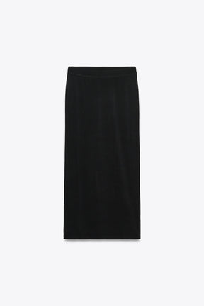 Plain Knit Skirt