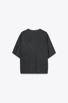 WOOL BLEND SHORT SLEEVE JUMPER - Image 5