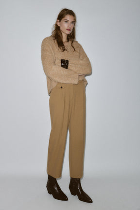 Knit Jumper, Brushed Effect