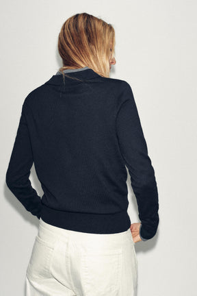 KNIT POLO SHIRT