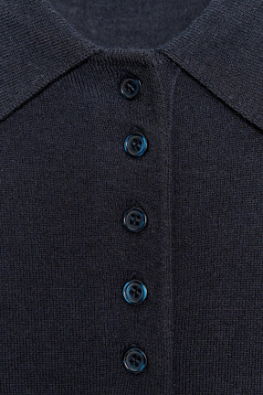 KNIT POLO SHIRT