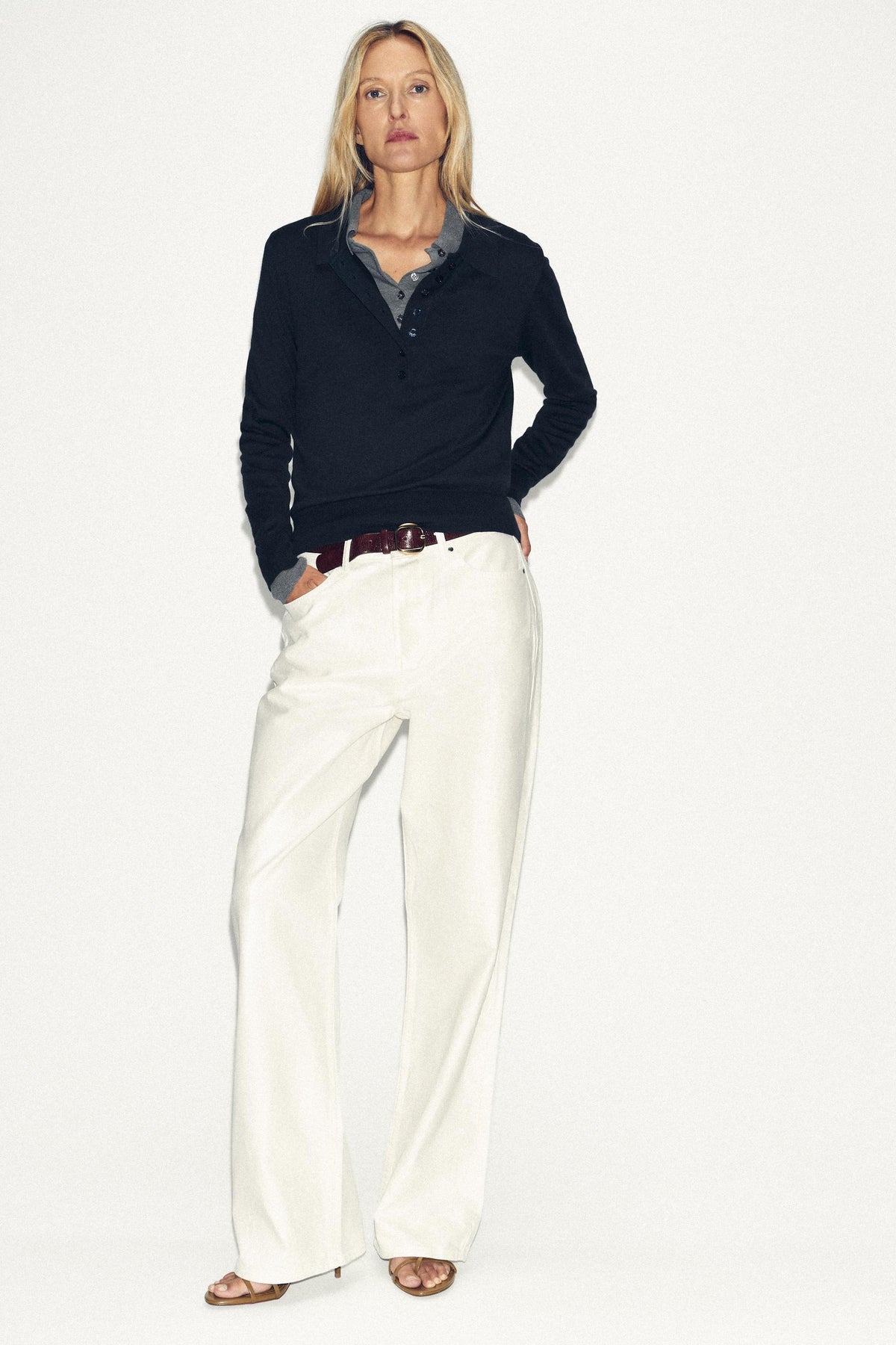 KNIT POLO SHIRT