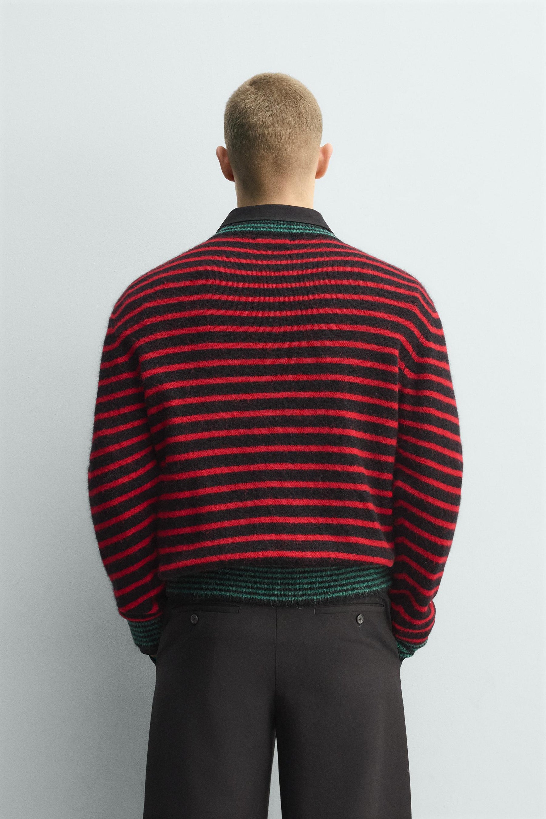 STRIPED JACQUARD JUMPER - Image 3