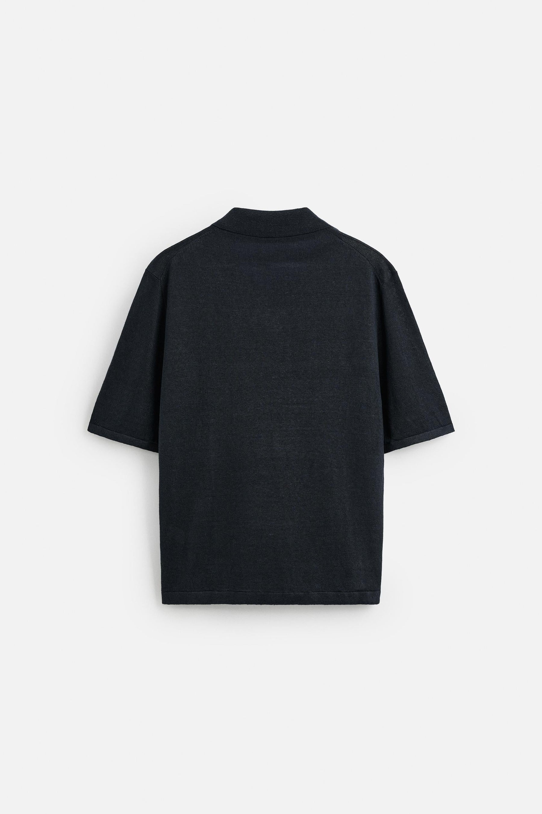 100% HEMP KNIT POLO SHIRT - Image 7