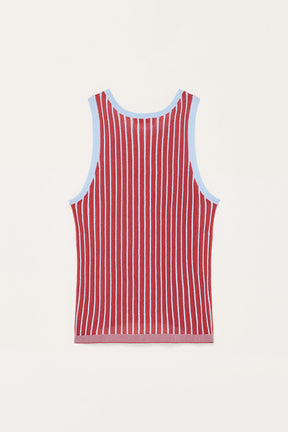 LIMITED EDITION STRIPED JACQUARD KNIT TANK TOP - Image 5