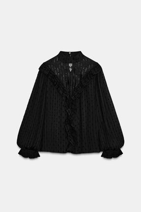 GEPUNKTETES MISCHSHIRT