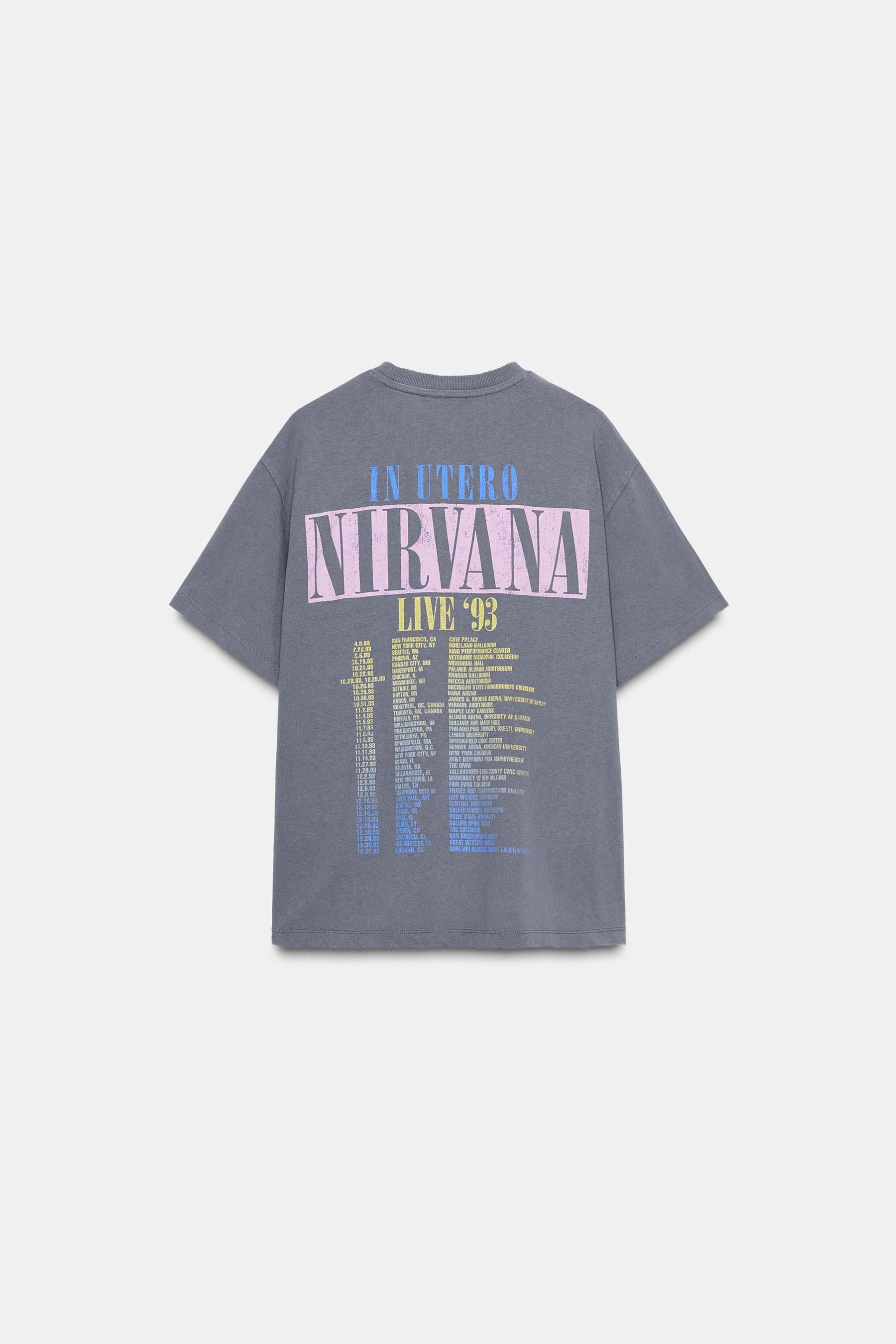 Faded-effect T-shirt