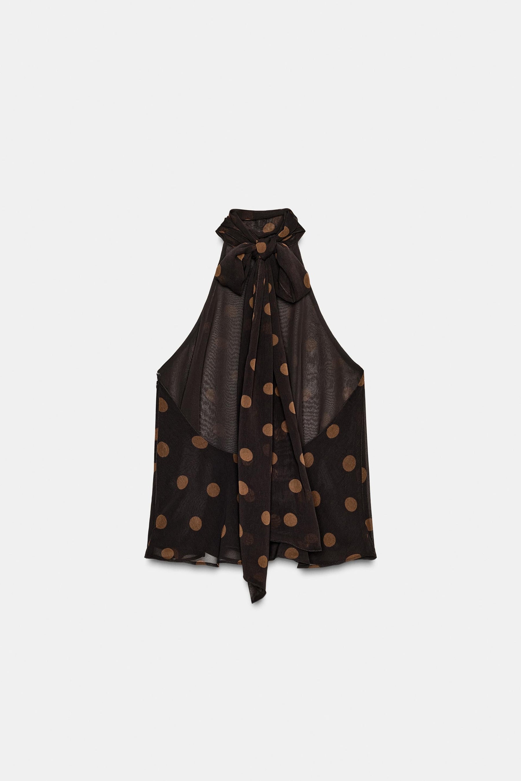 Polka Dot Halter Top