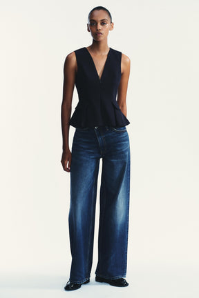 Peplum Waist Top