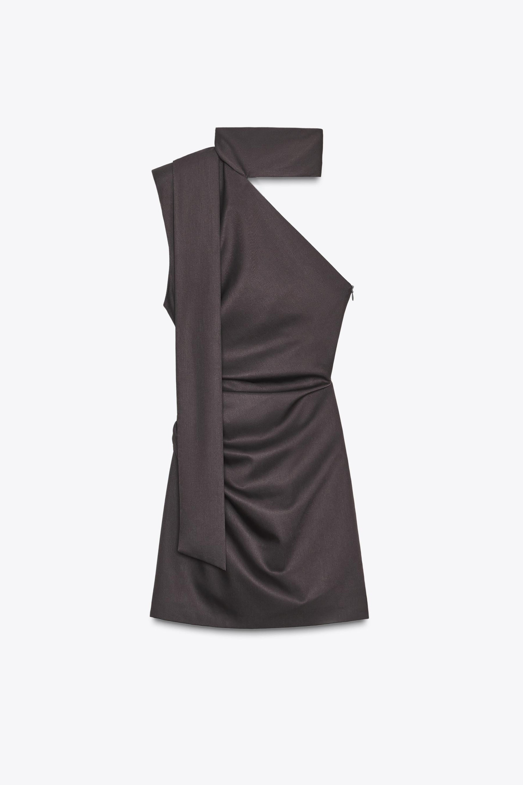 Asymmetric Mini Dress