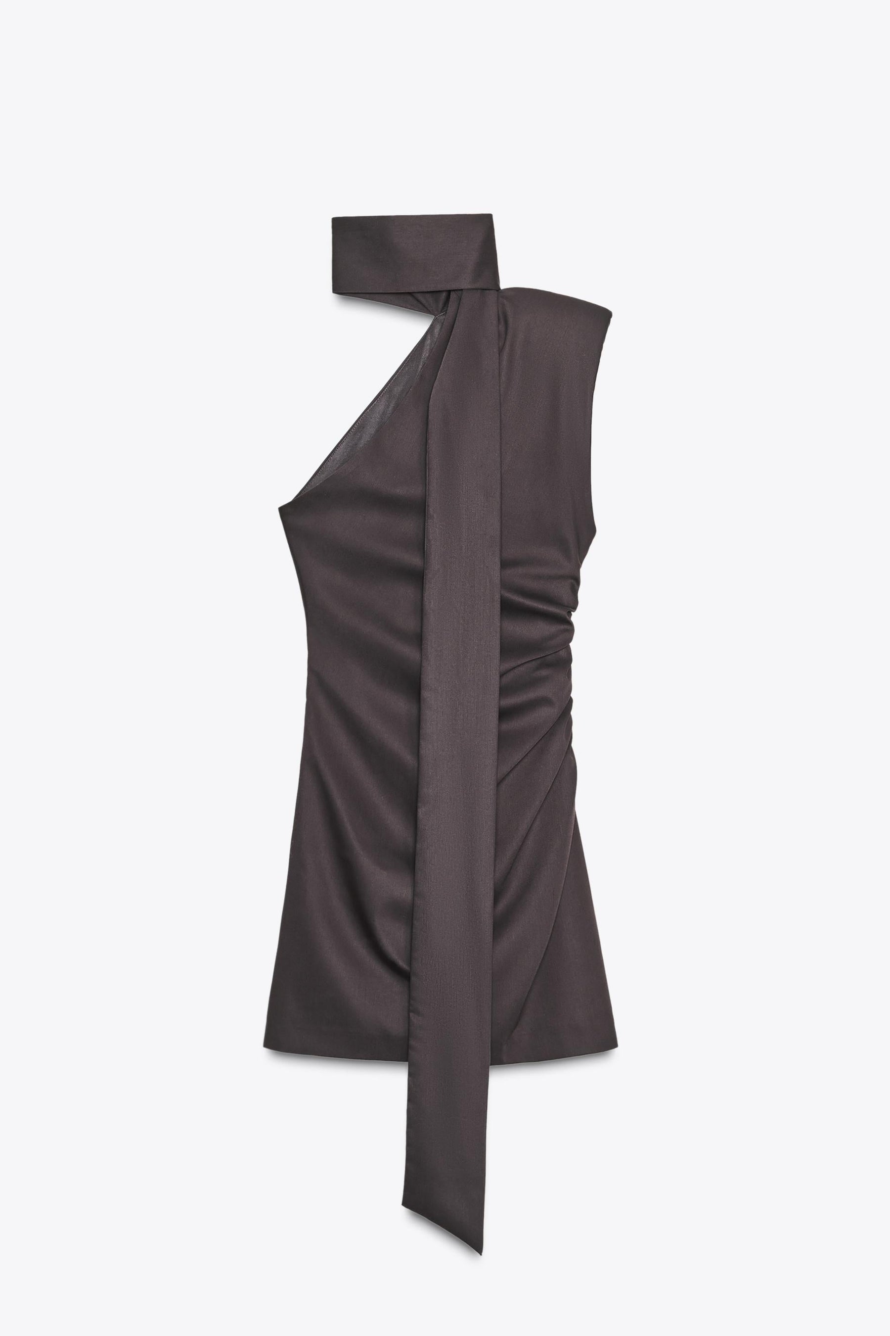 Asymmetric Mini Dress