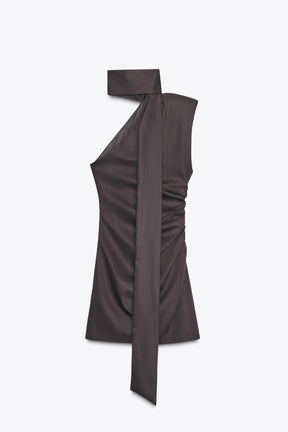 Asymmetric Mini Dress