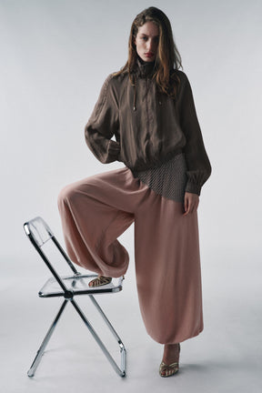 ZW COLLECTION FLOWY BOMBER JACKET - Image 6
