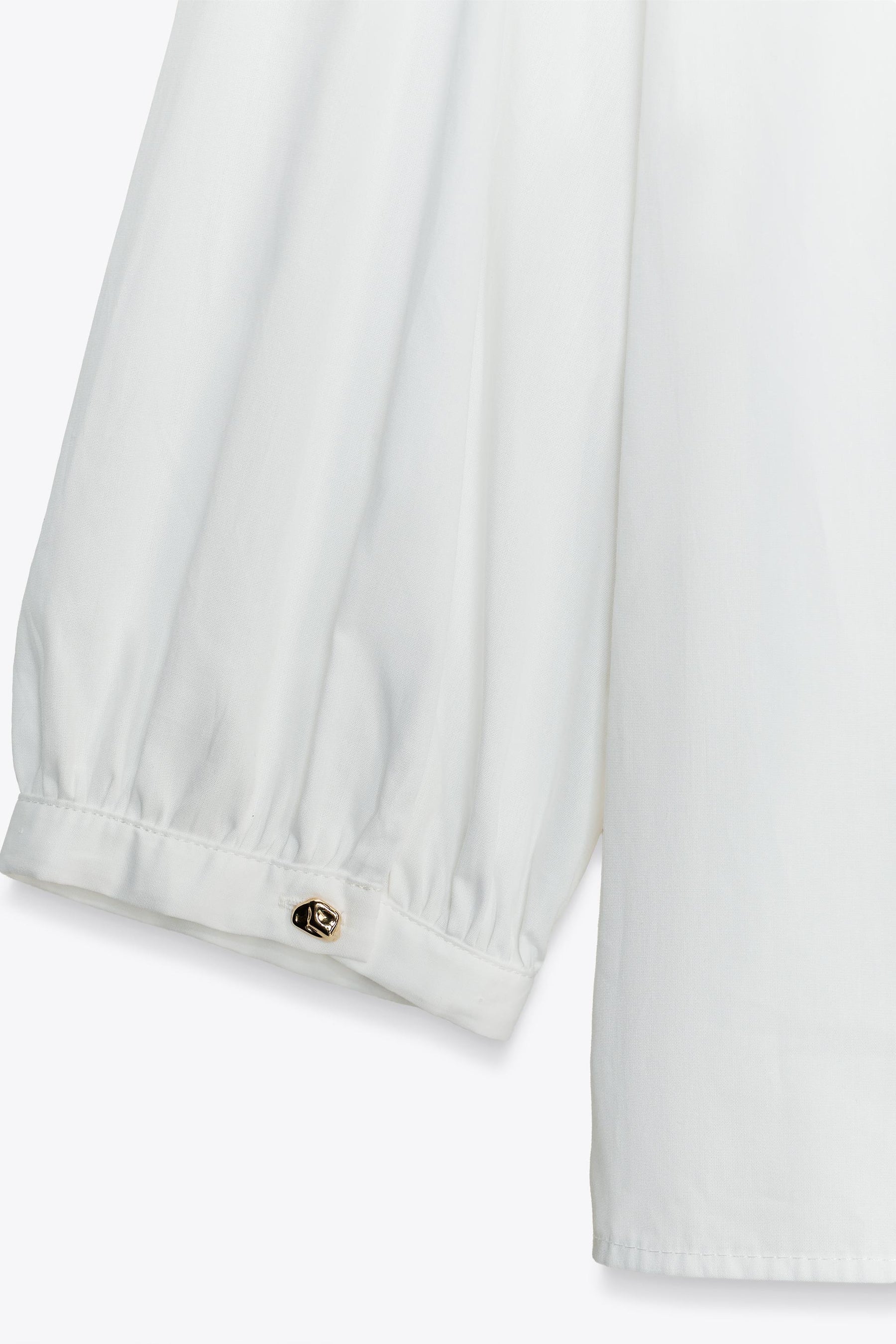 Ruffled Poplin Shirt