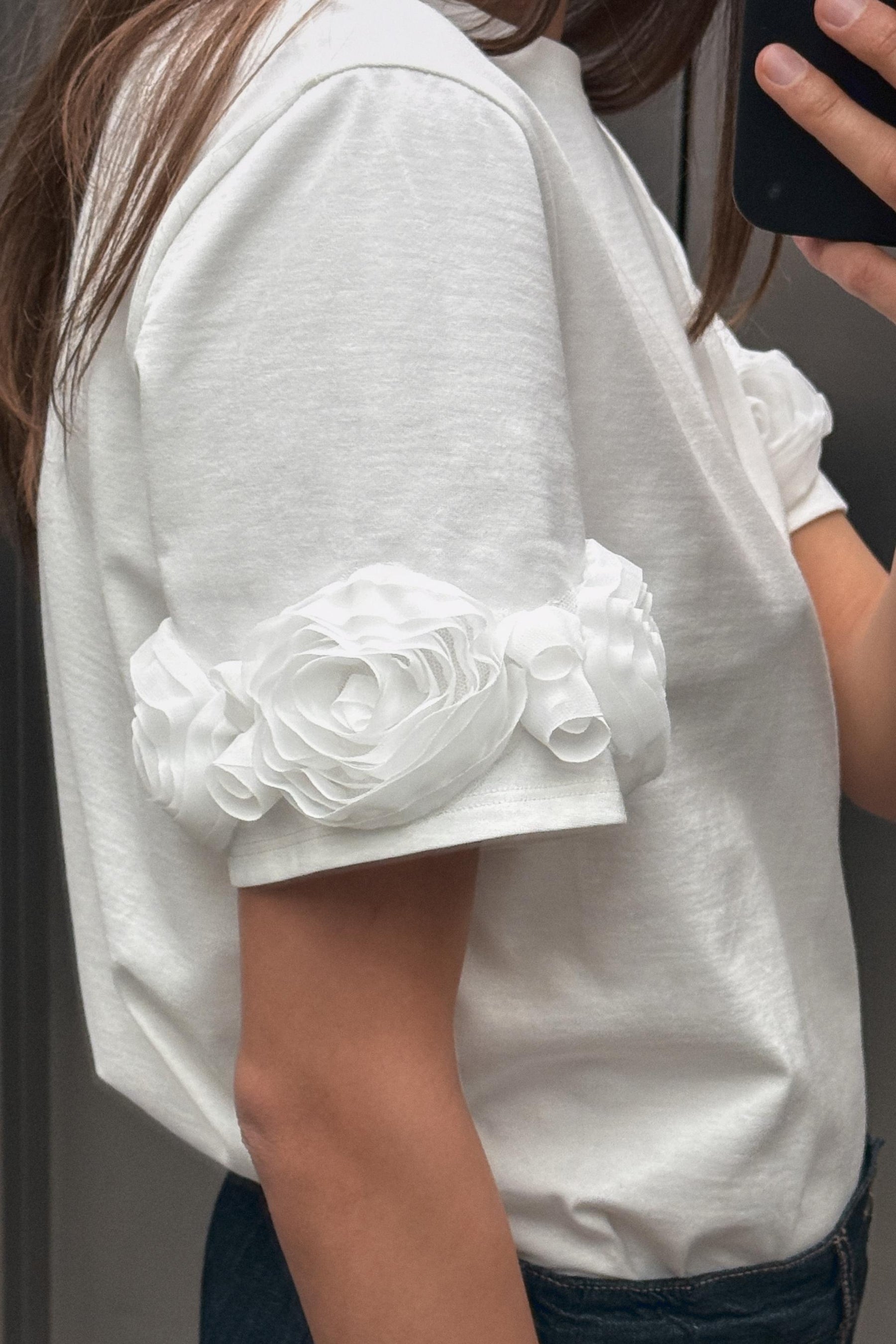 Floral Voluminous T-Shirt