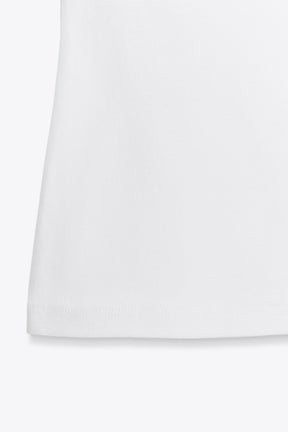 Sleeveless knit top