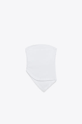 Asymmetrisches Bandeau-Top