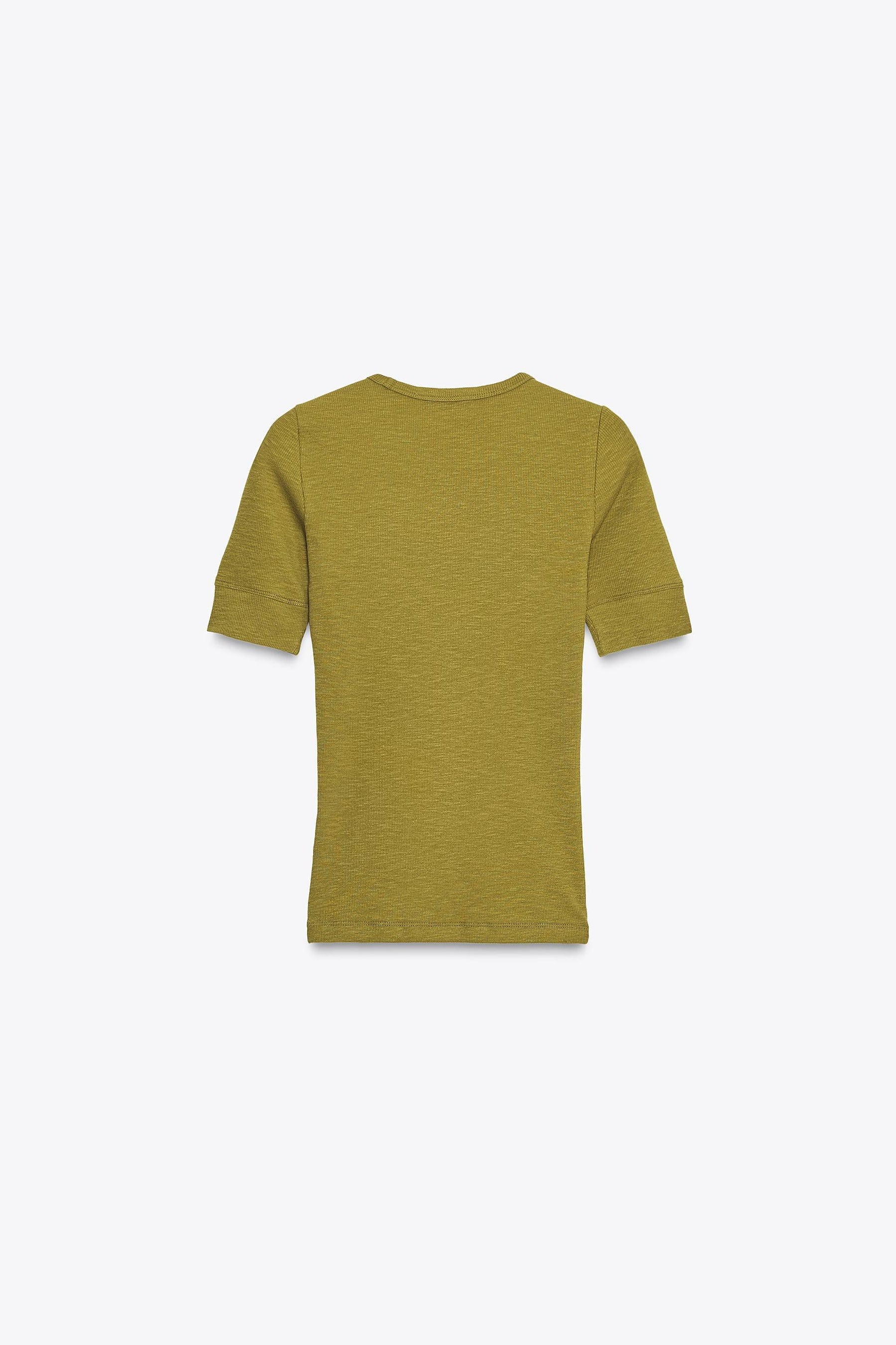 Rib Short Sleeve Shirt