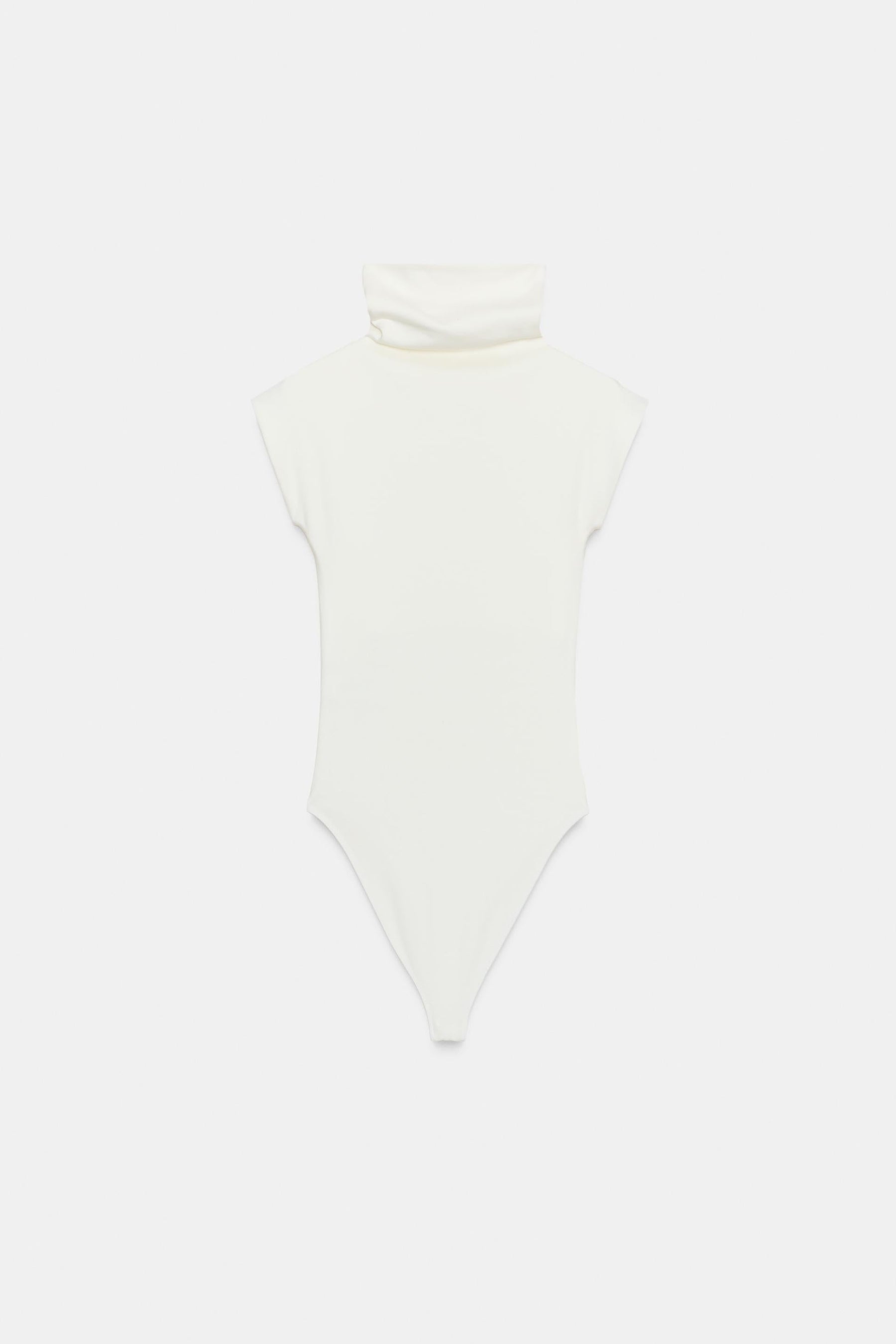 BODYSUIT AUS BAUMWOLLE MIT HOCHAUSSCHNITT